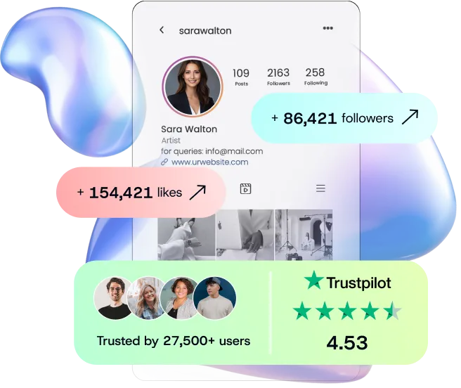 Instagram growth preview
